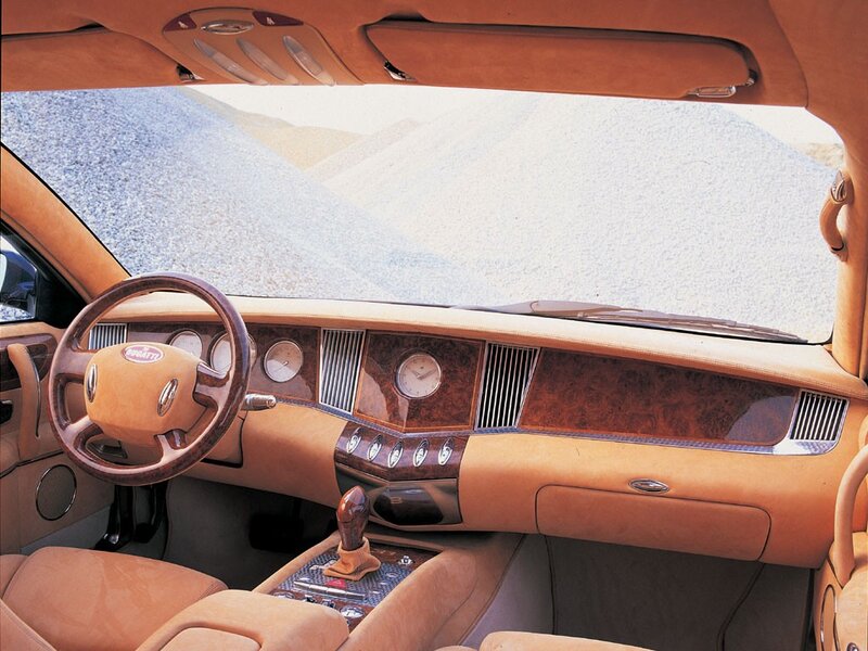 Luxury car interior