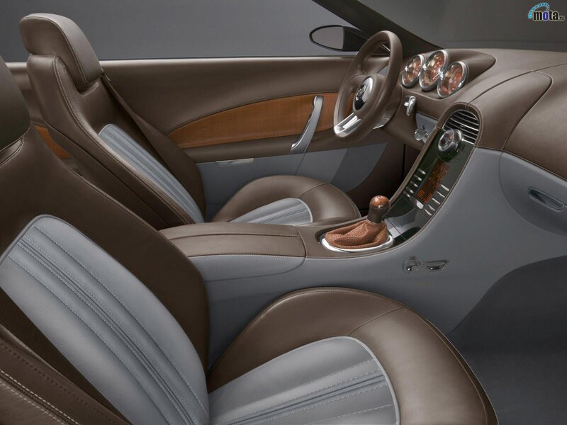 luxury car interior
