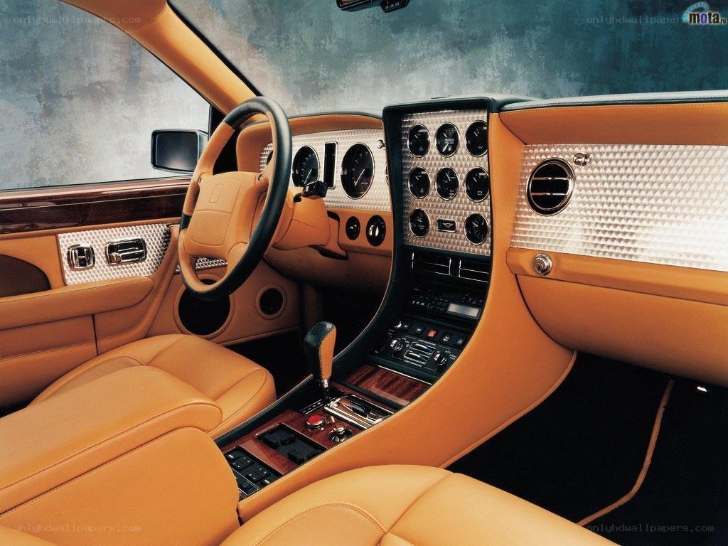 luxury car interior