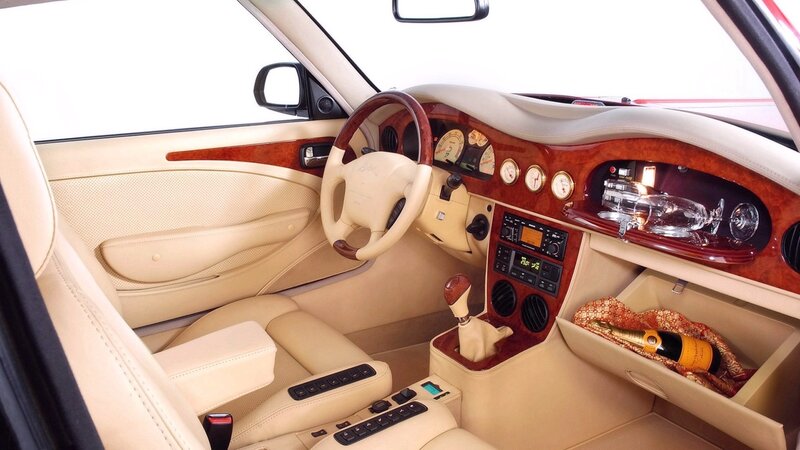 luxury car interior