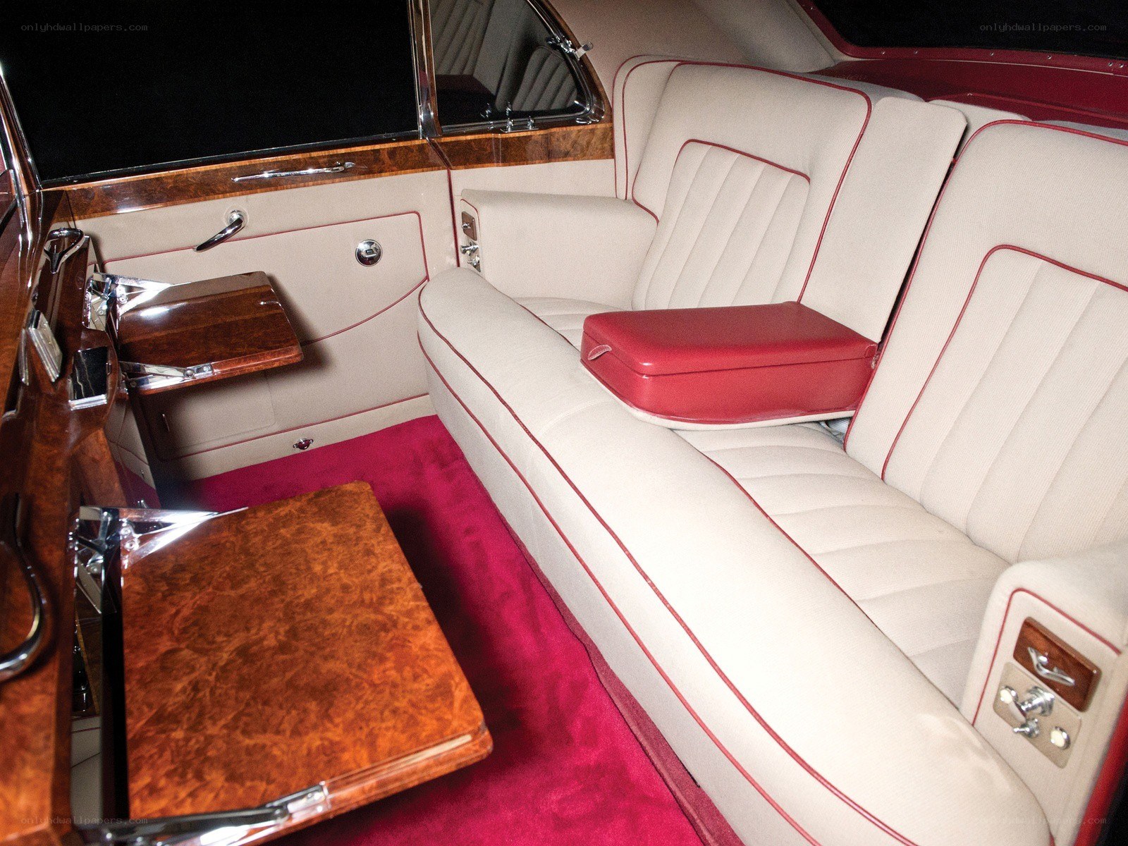 luxury car interior