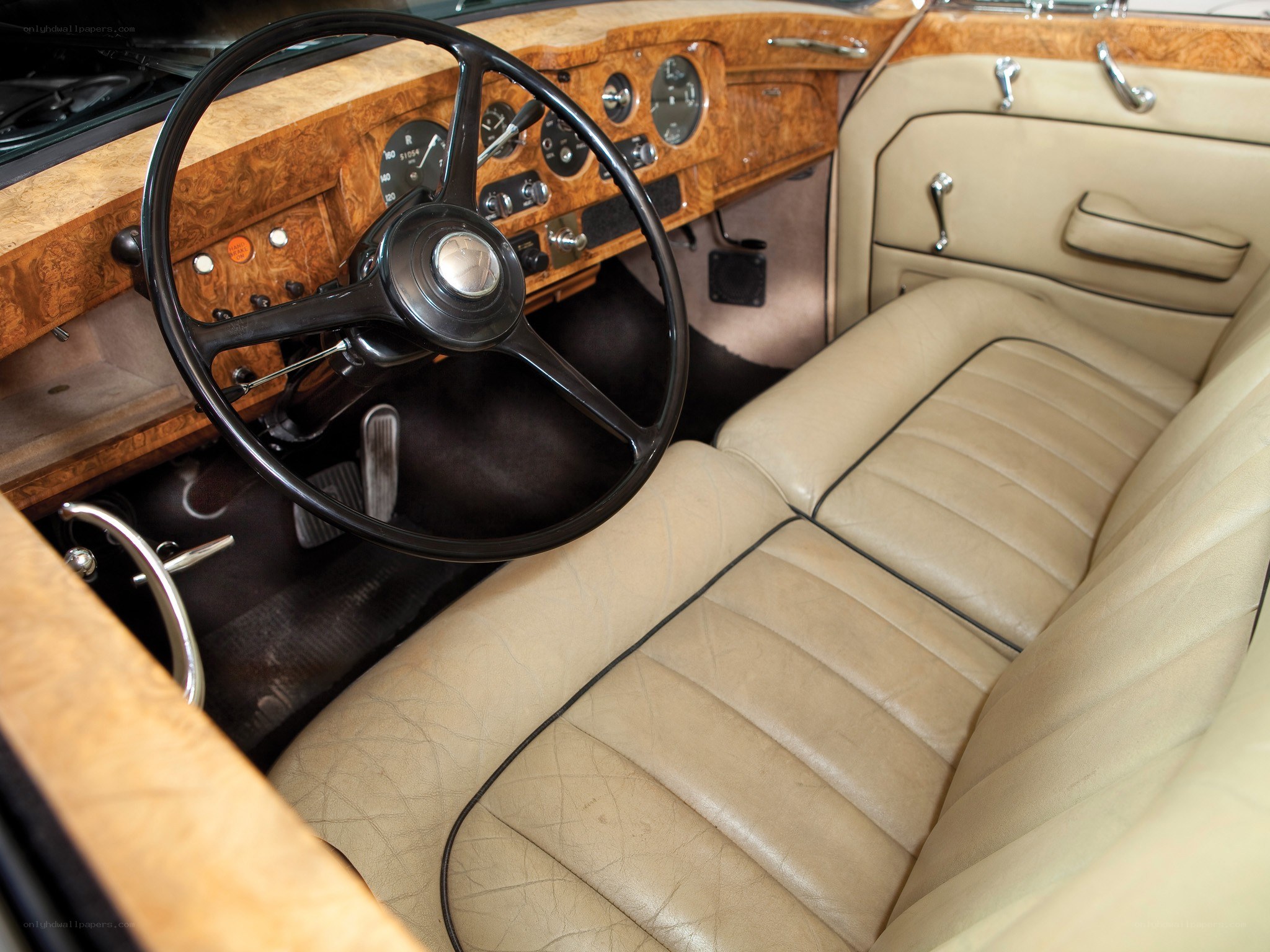 luxury car interior