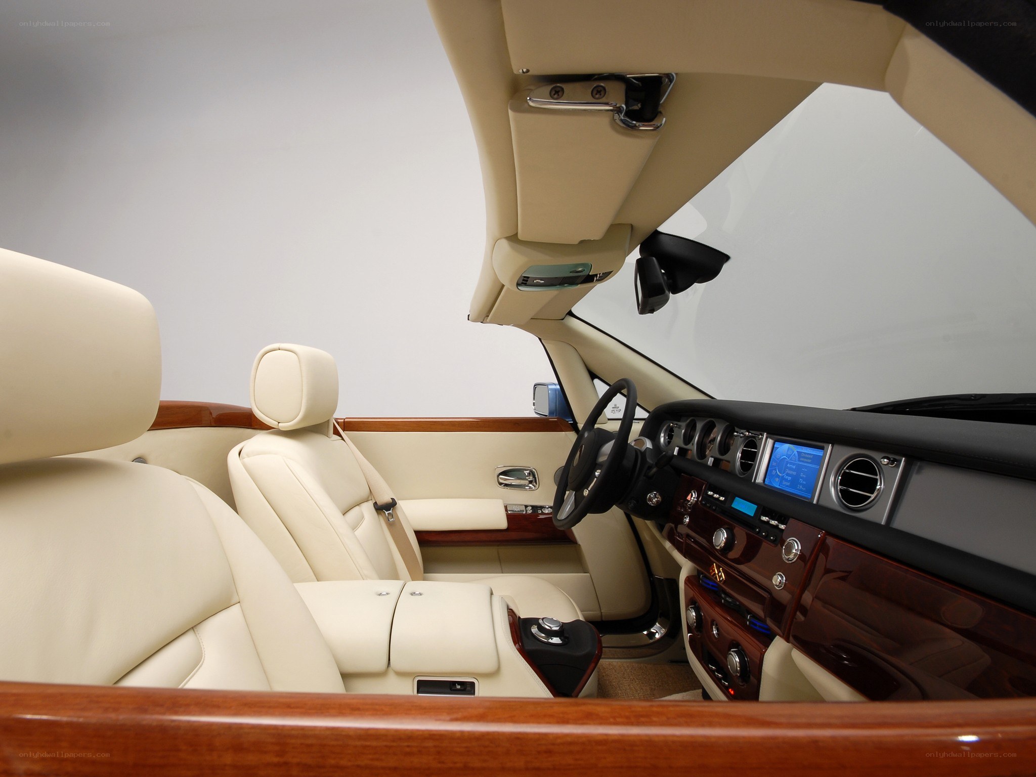 luxury car interior