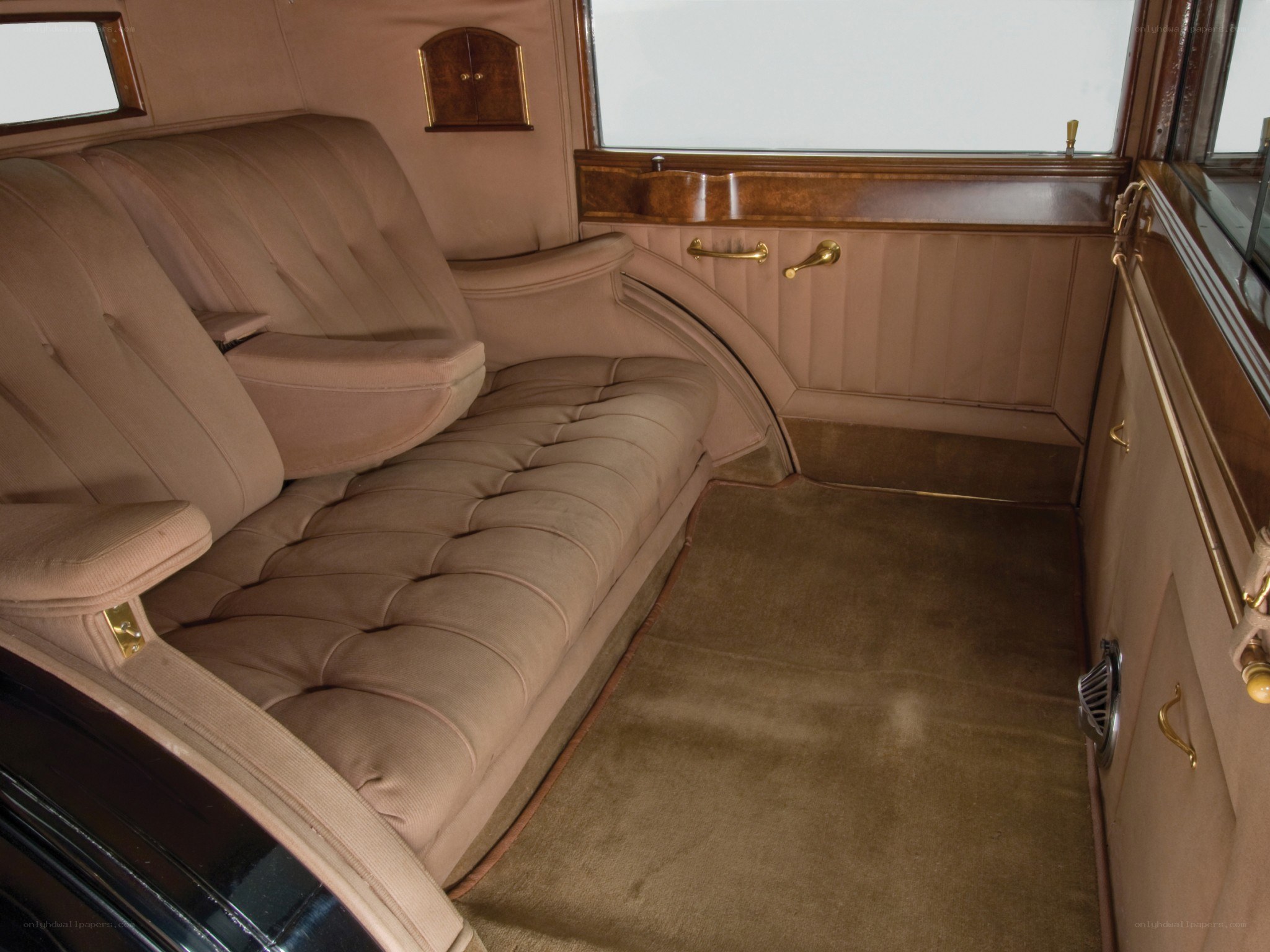 luxury car interior