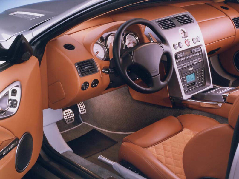 luxury car interior