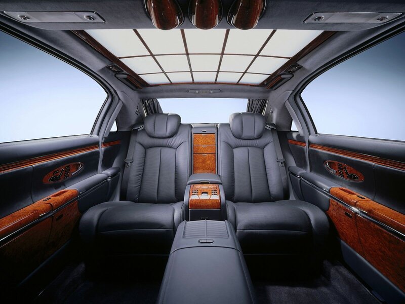 luxury car interior