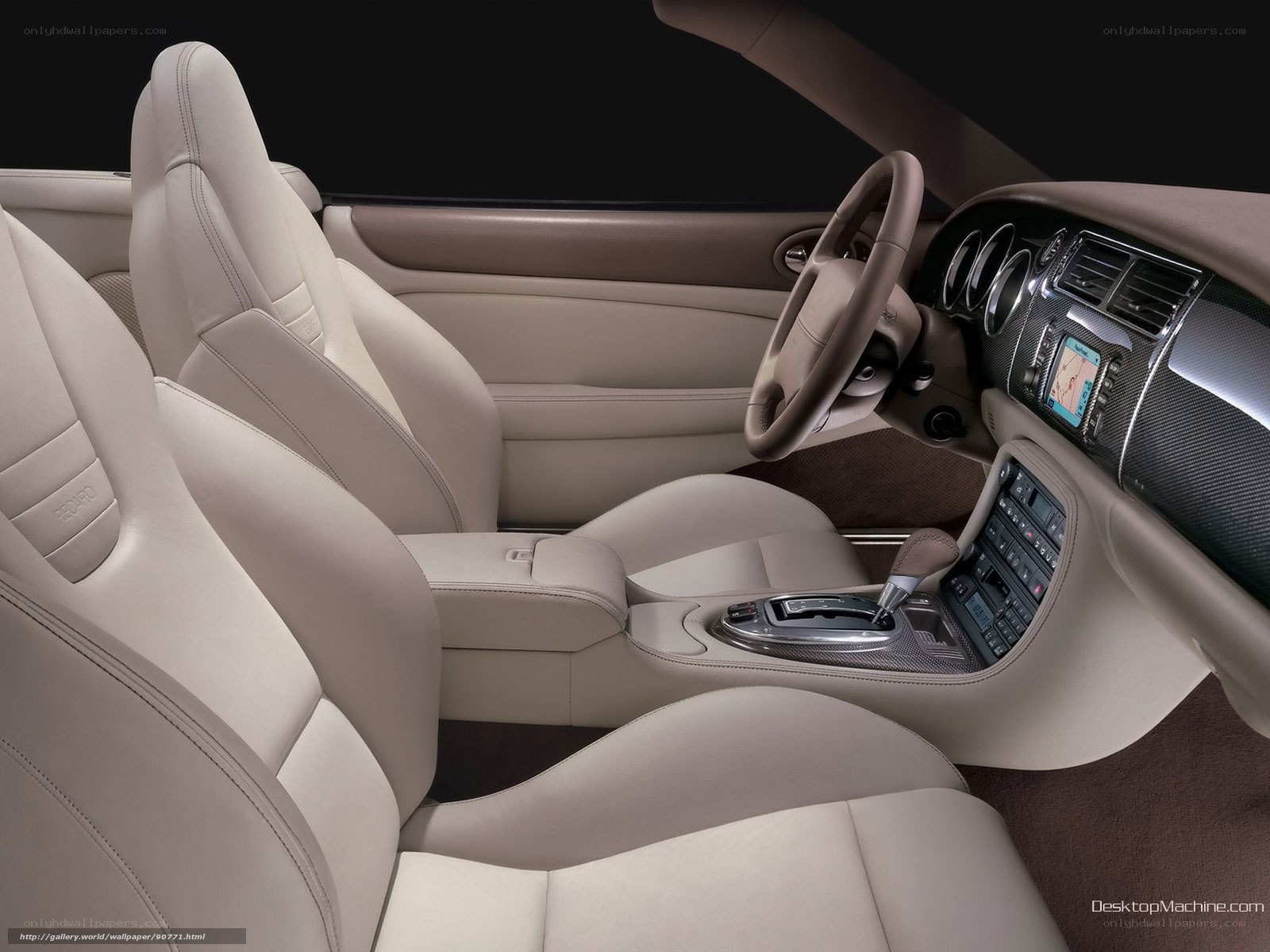 luxury car interior