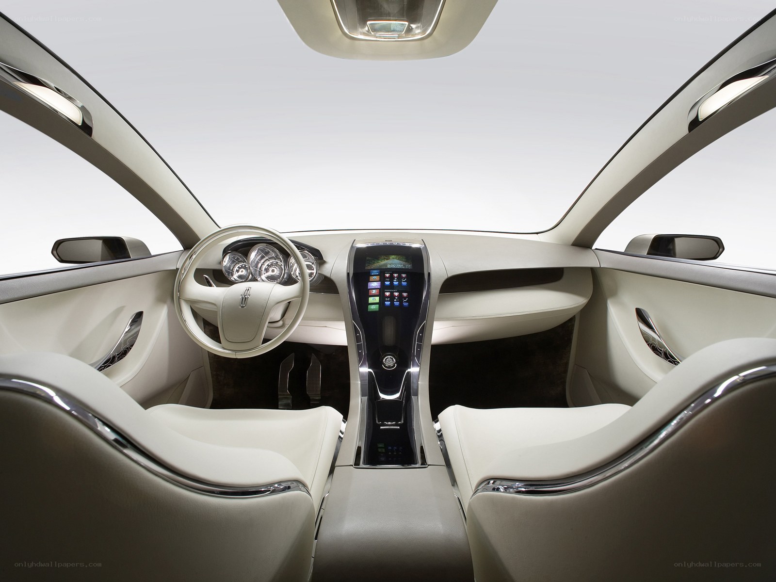 luxury car interior