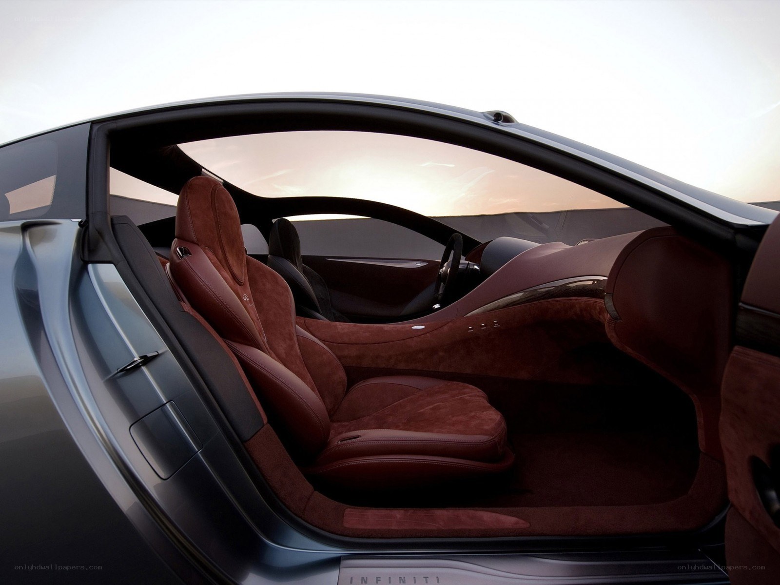 luxury car interior