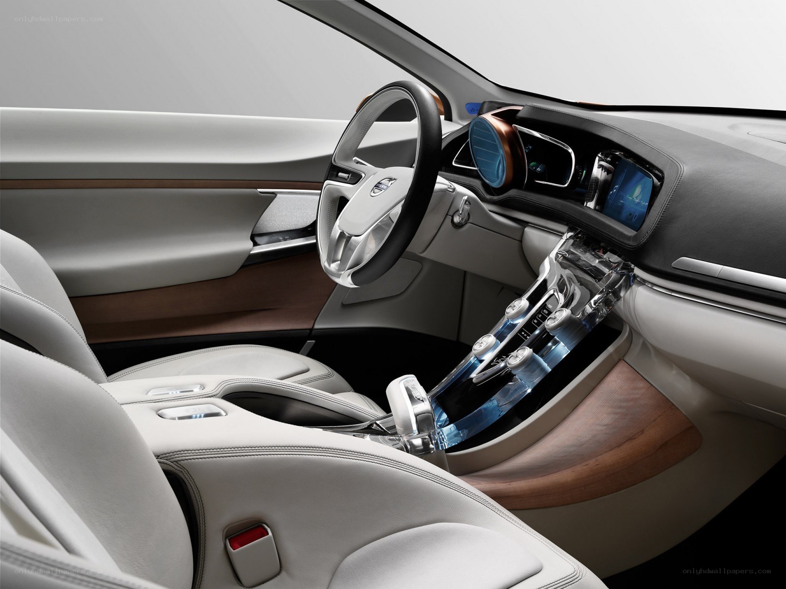 luxury car interior