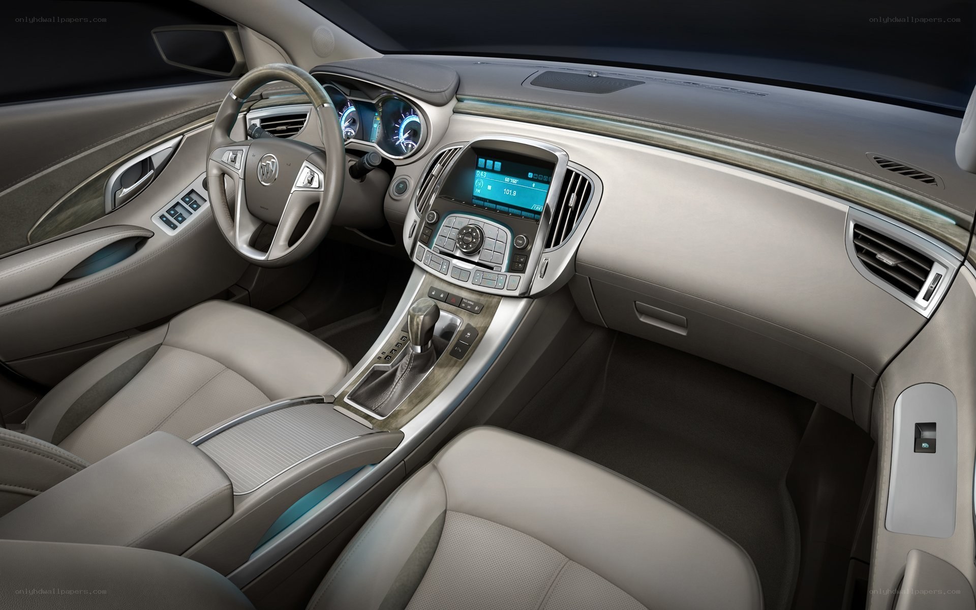 luxury car interior