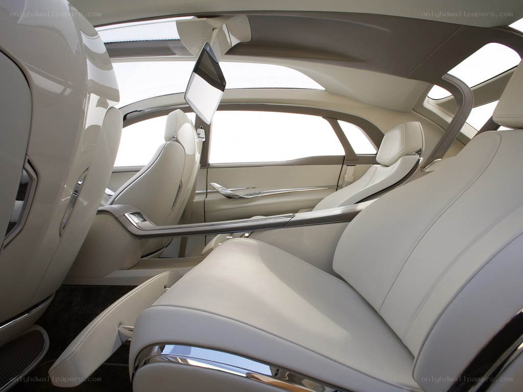 luxury car interior