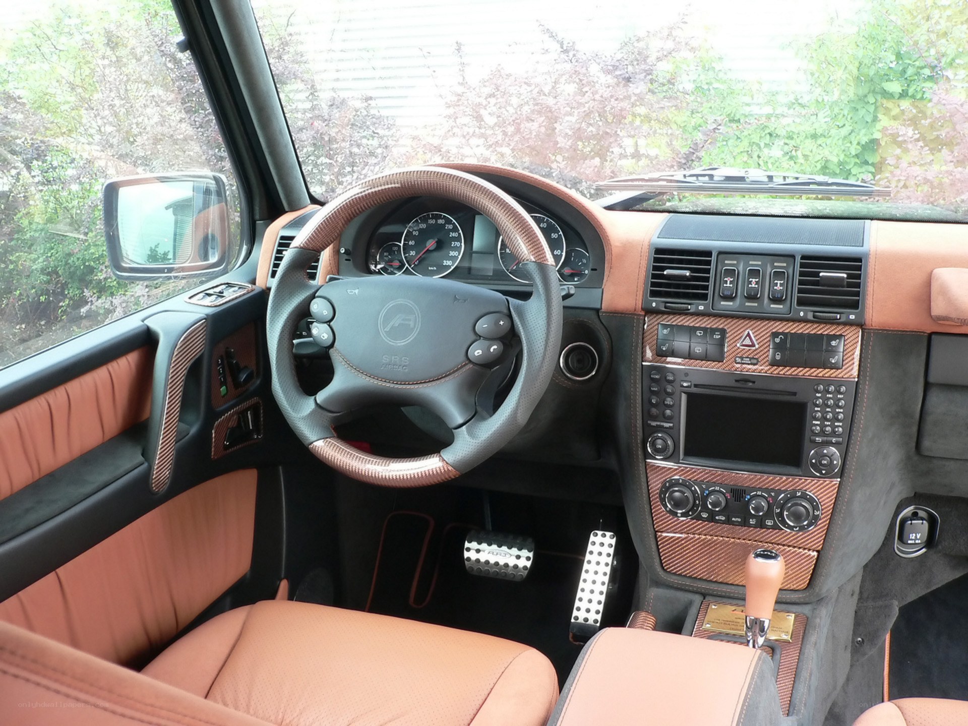 luxury car interior
