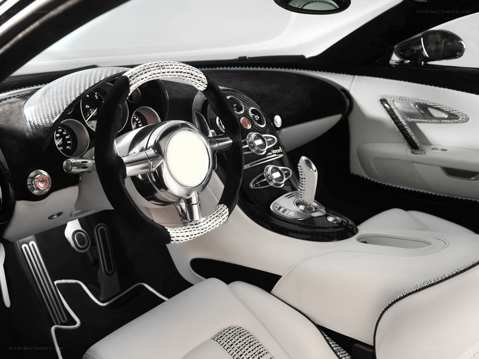 luxury car interior