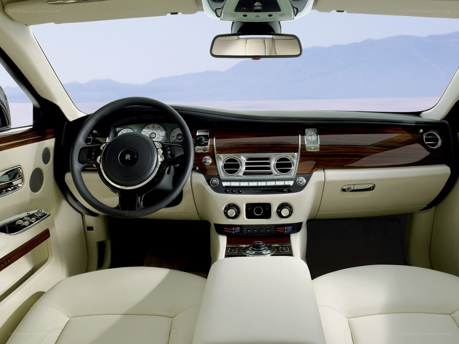 luxury car interior