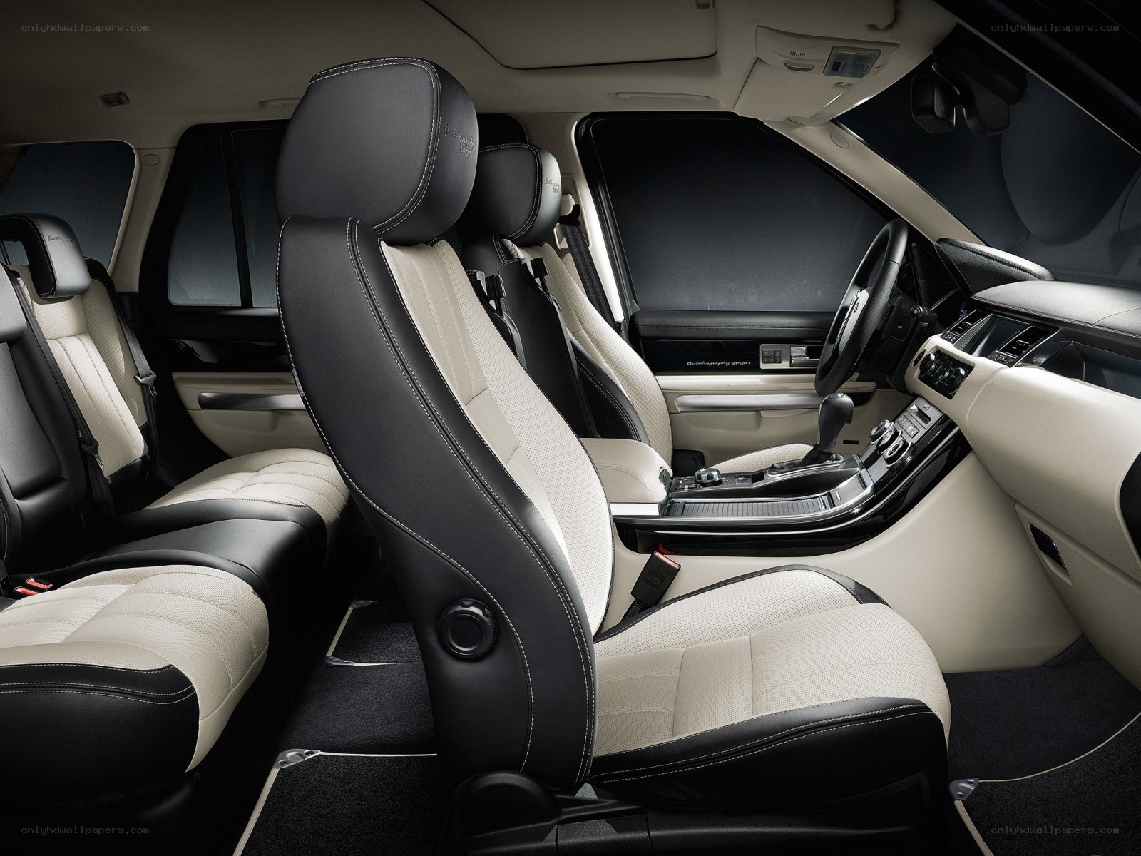 luxury car interior