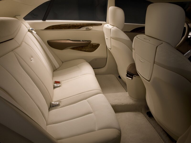 Luxury car interior