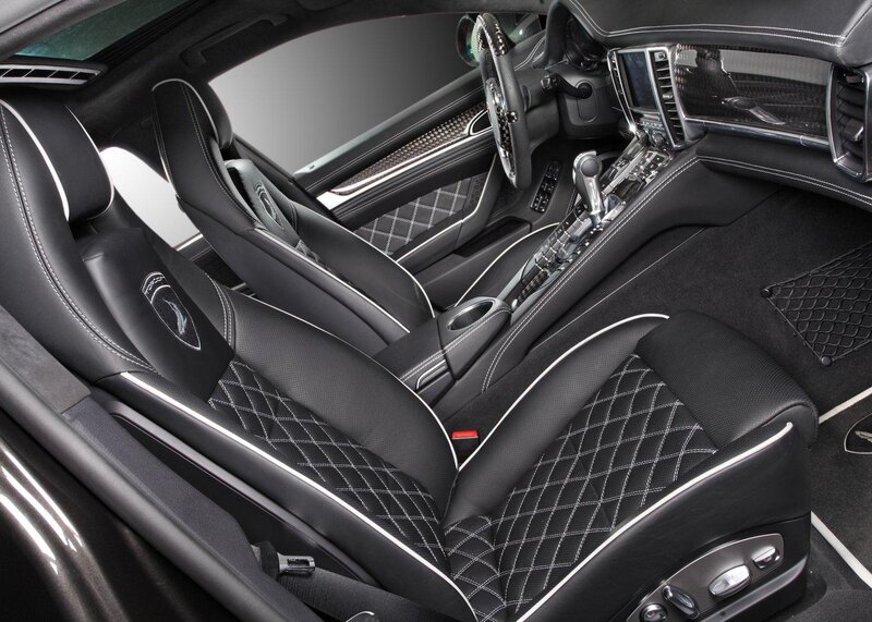 luxury car interior