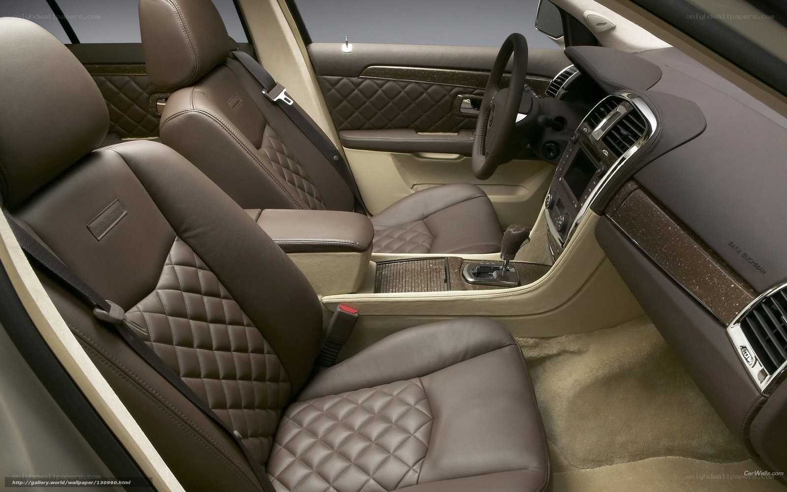 luxury car interior