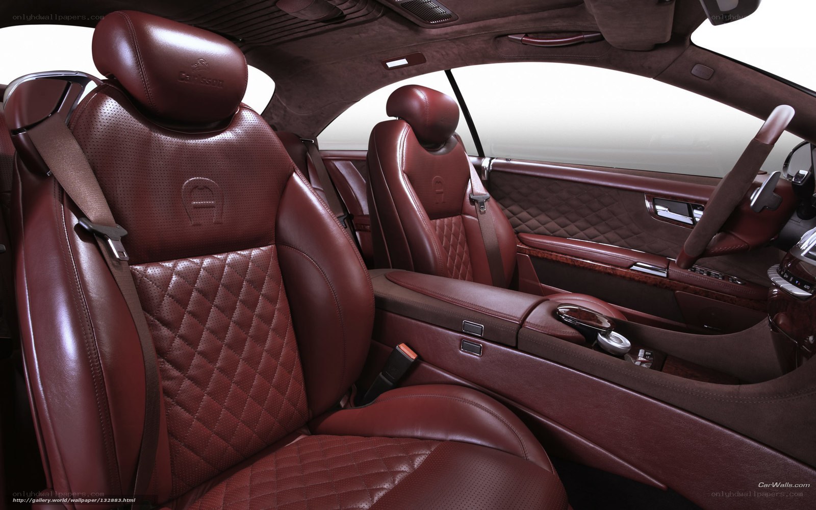 luxury car interior