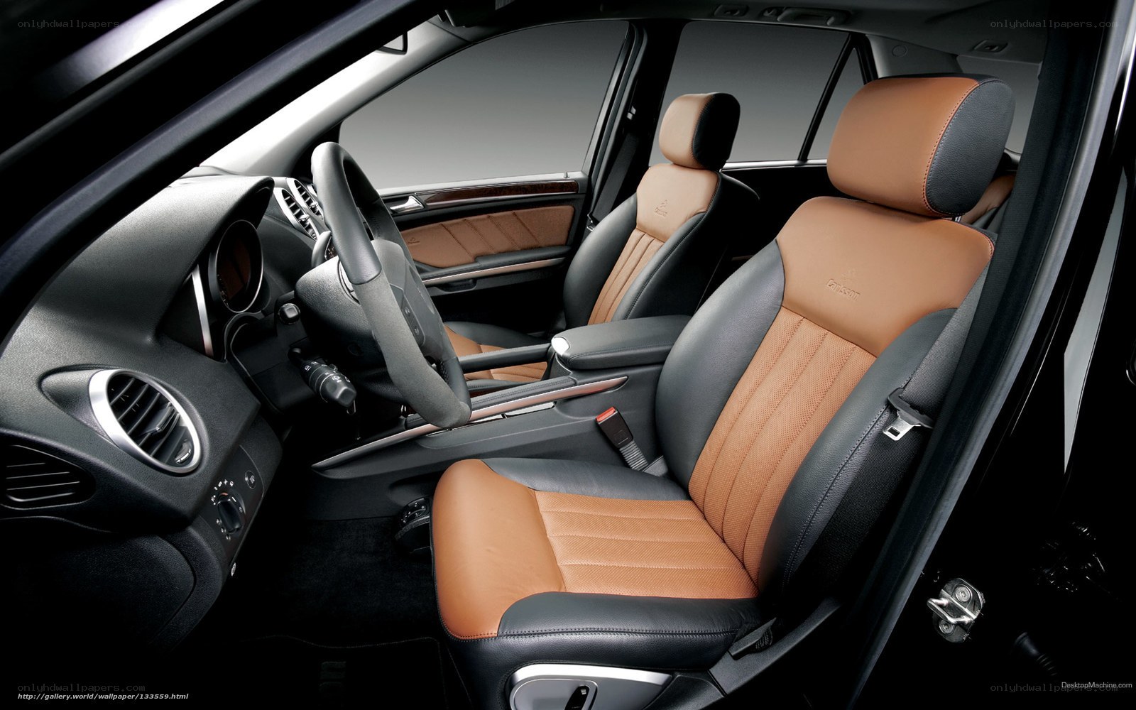 luxury car interior