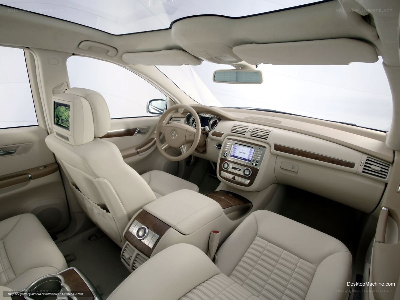 luxury car interior