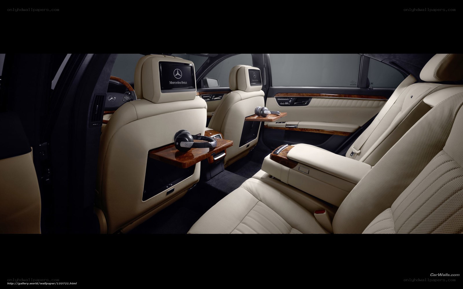 Luxury car interior