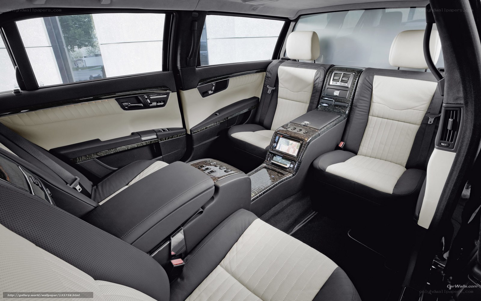 luxury car interior