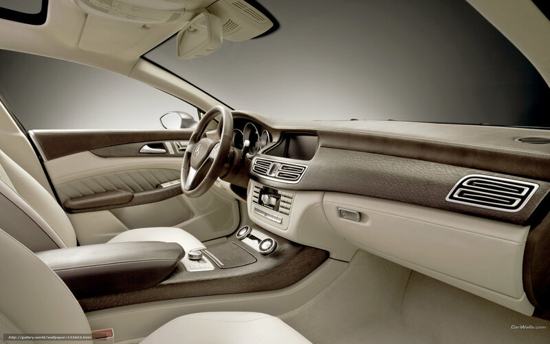 luxury car interior