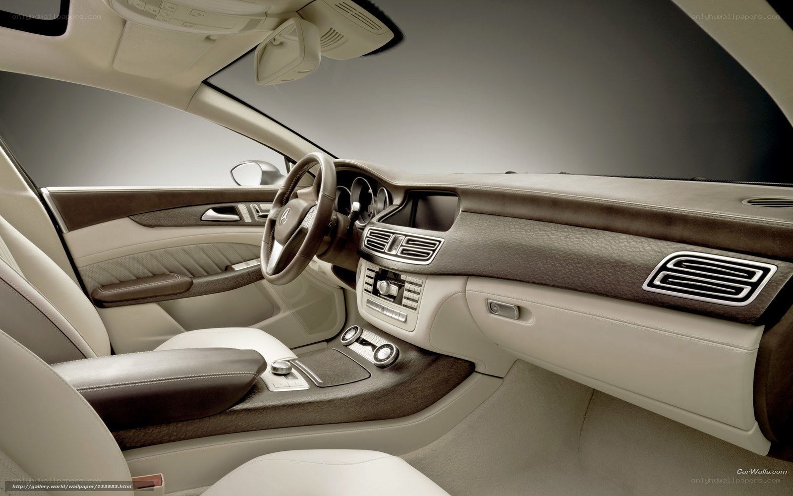 luxury car interior