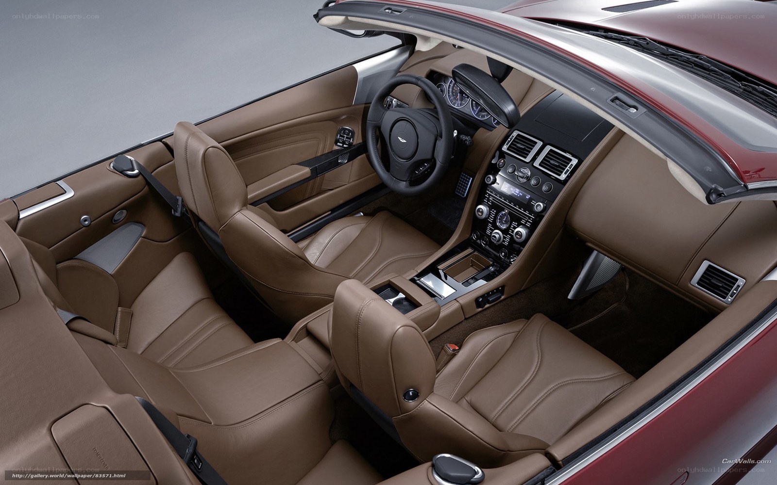 luxury car interior