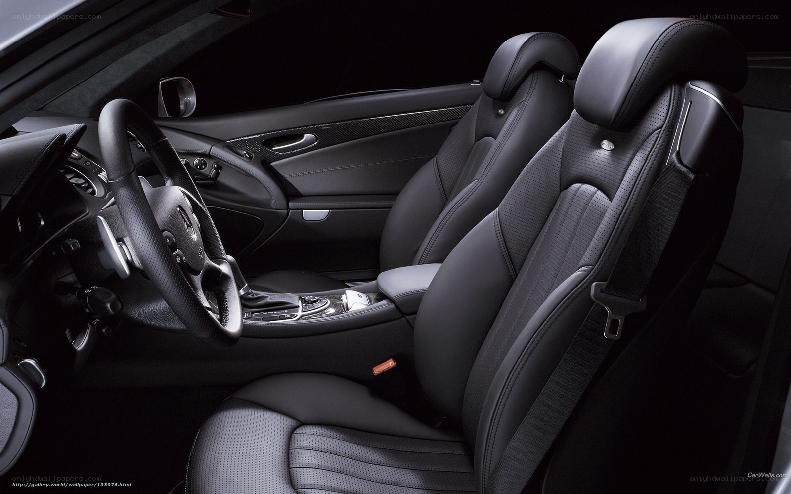 Luxury car interior
