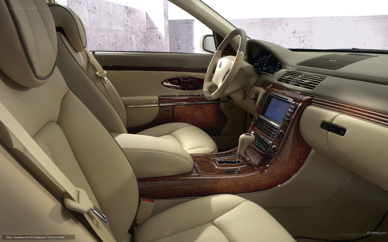 luxury car interior