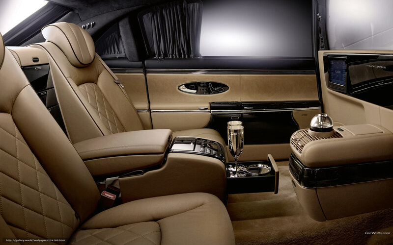 luxury car interior
