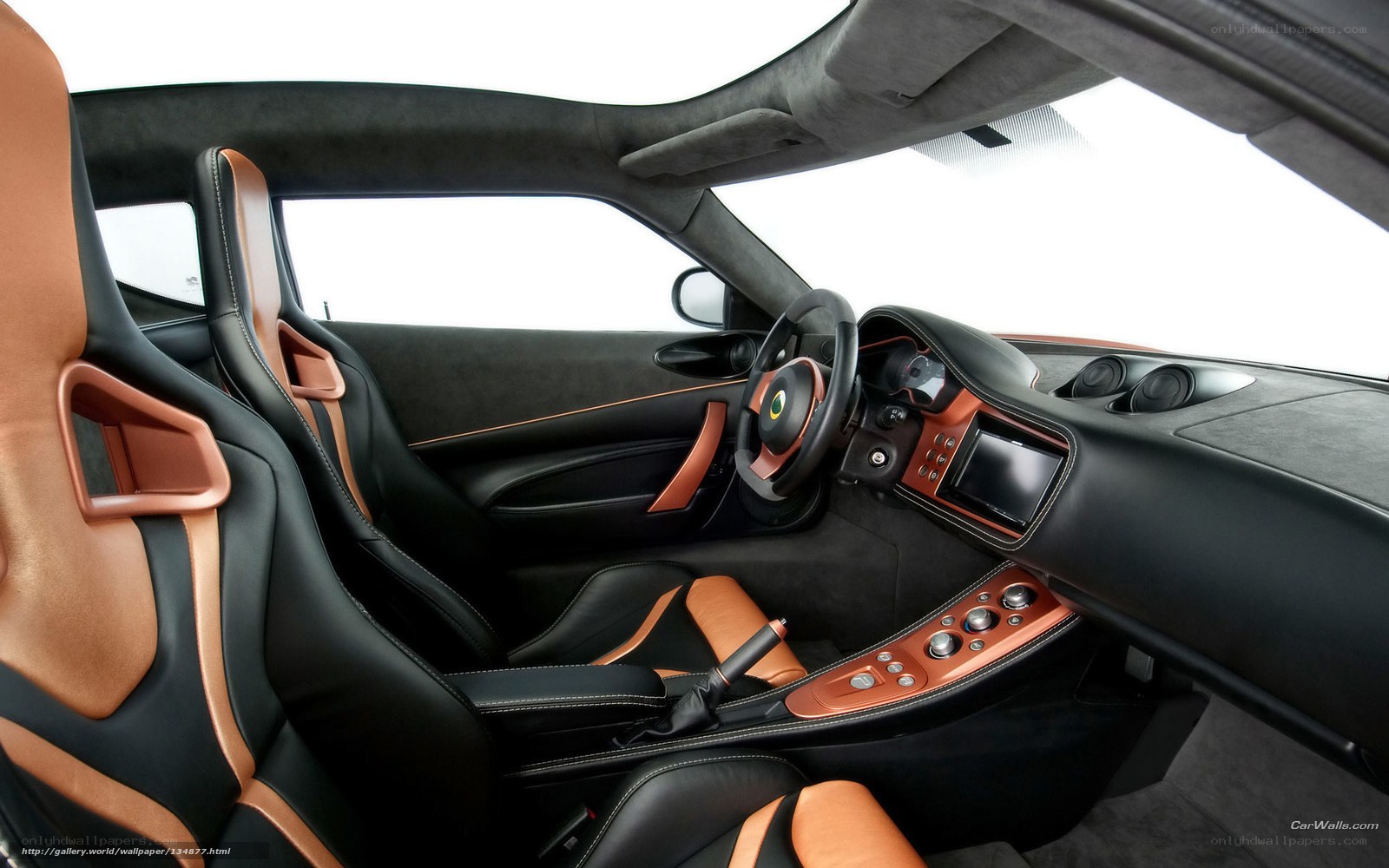 luxury car interior