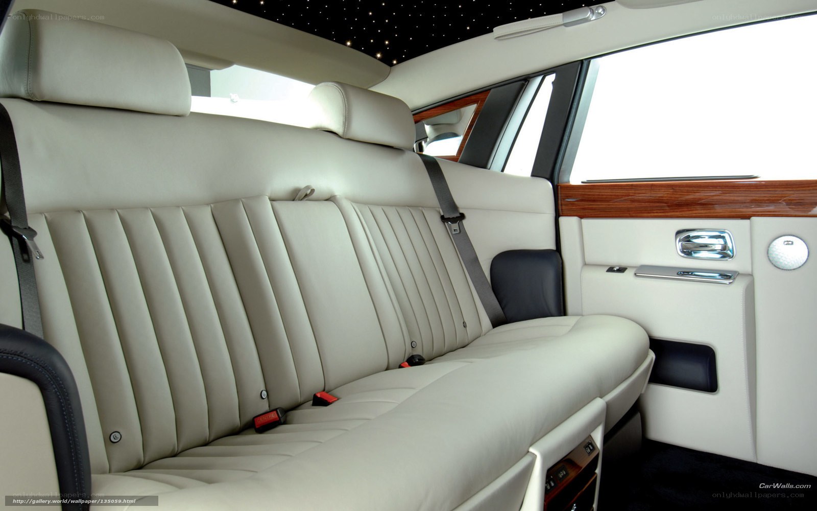 luxury car interior