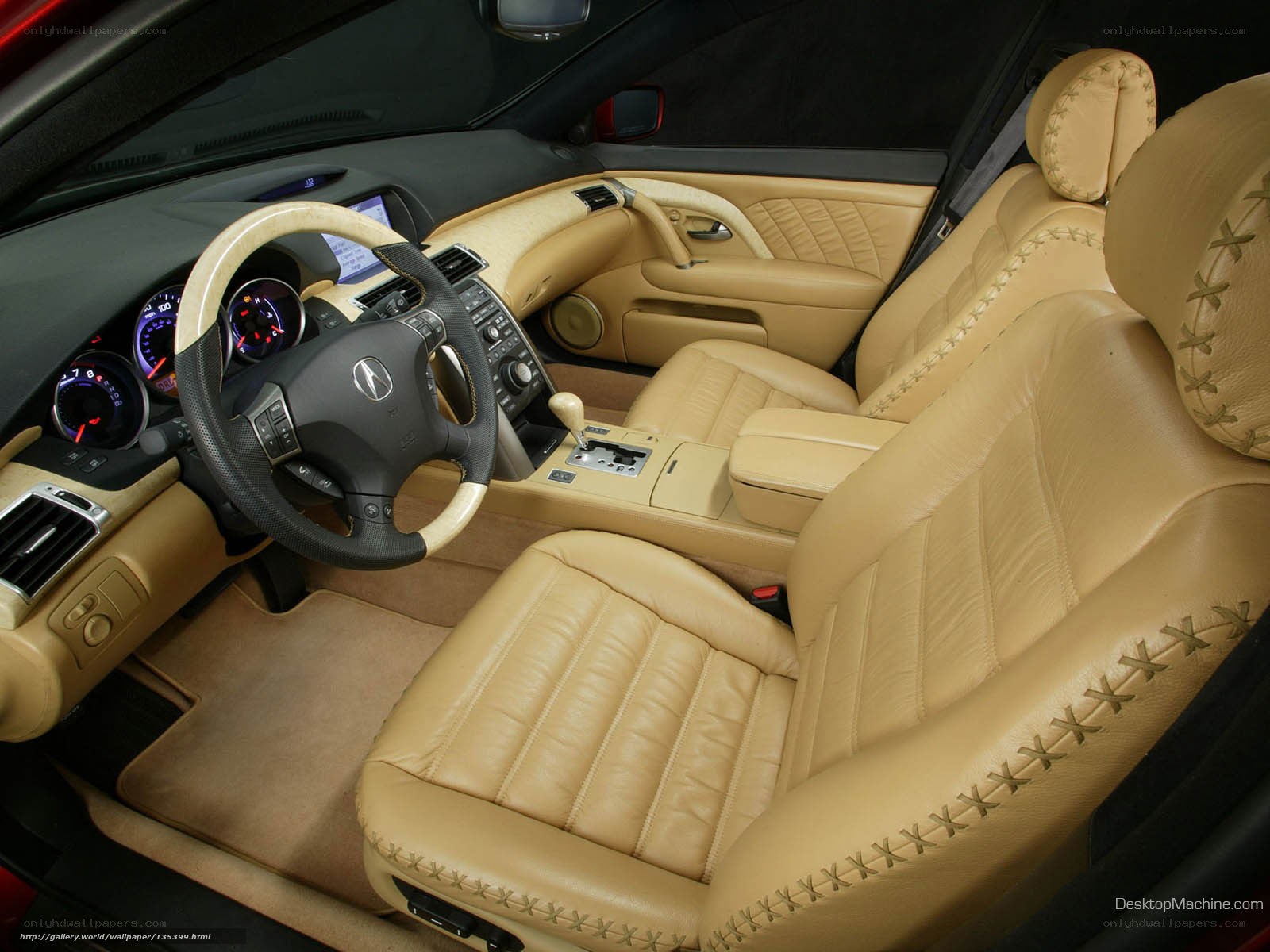luxury car interior