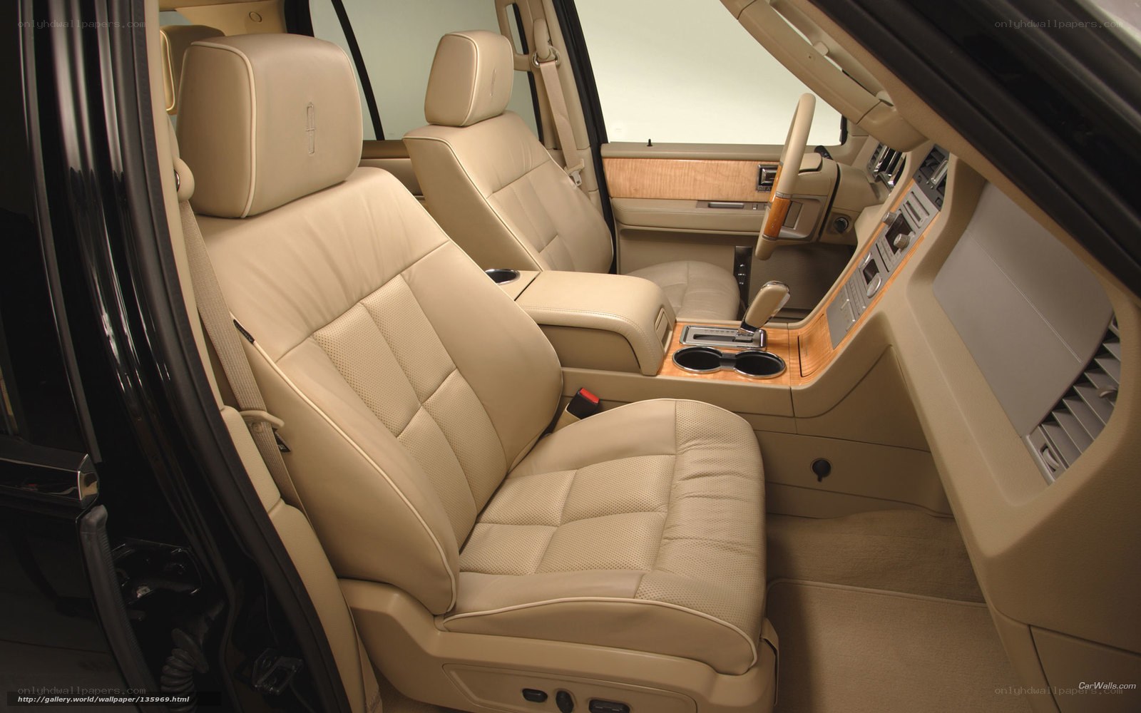 luxury car interior