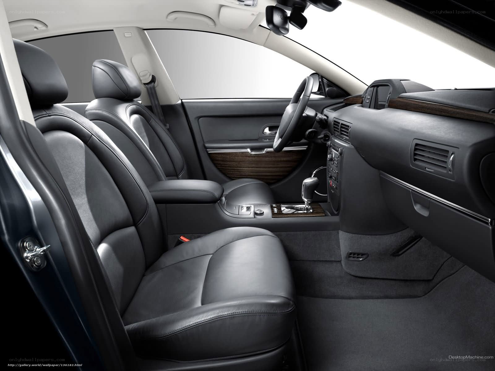 luxury car interior