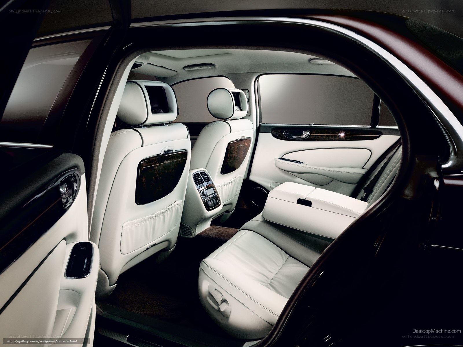 luxury car interior