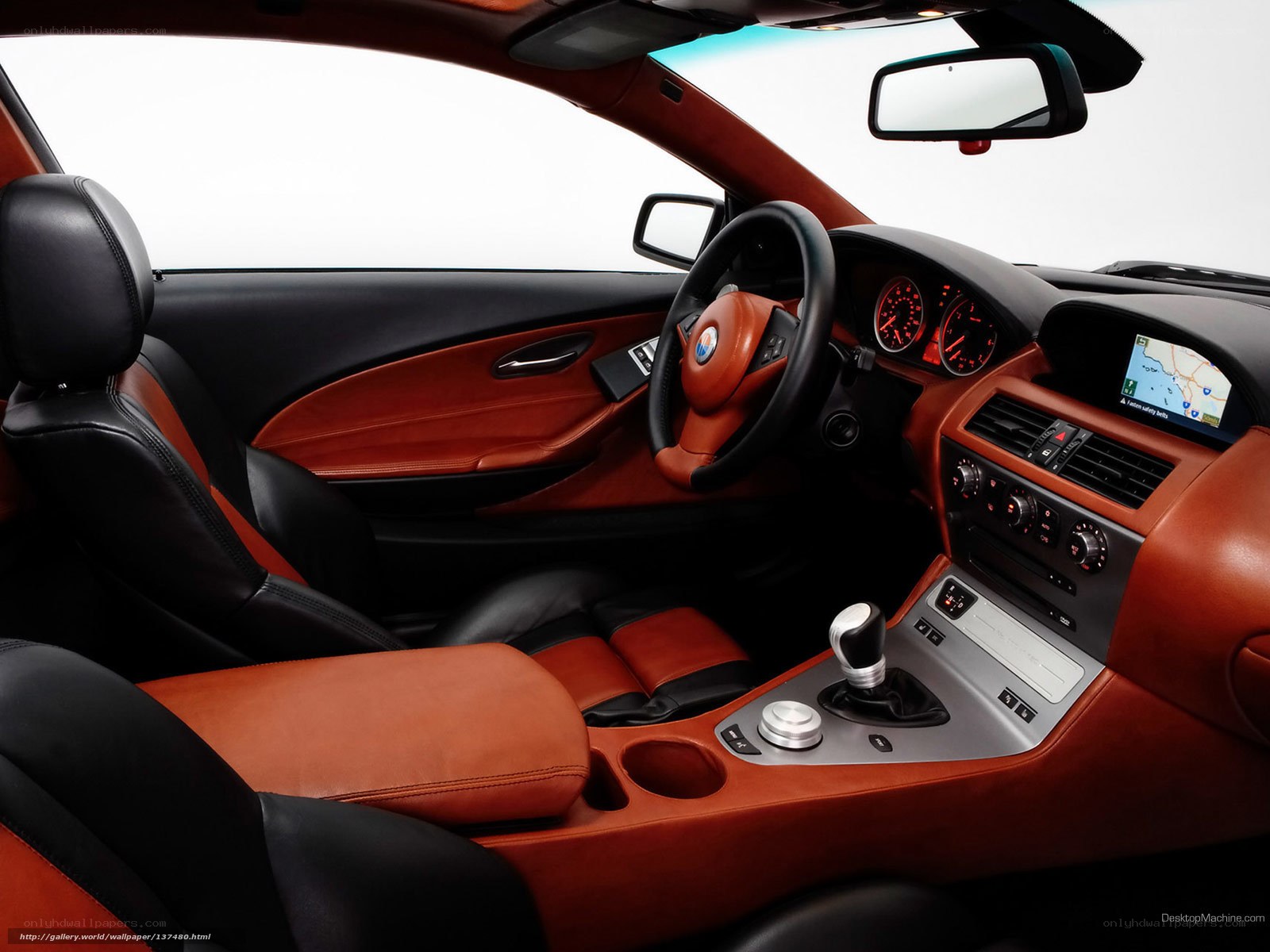 luxury car interior