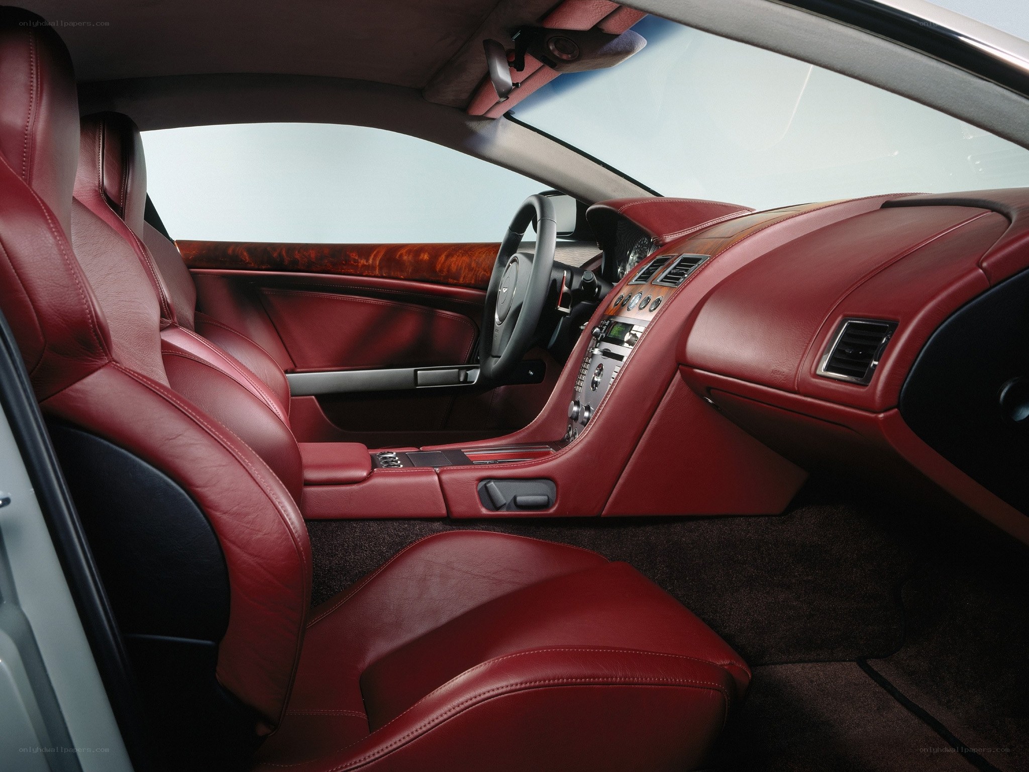luxury car interior