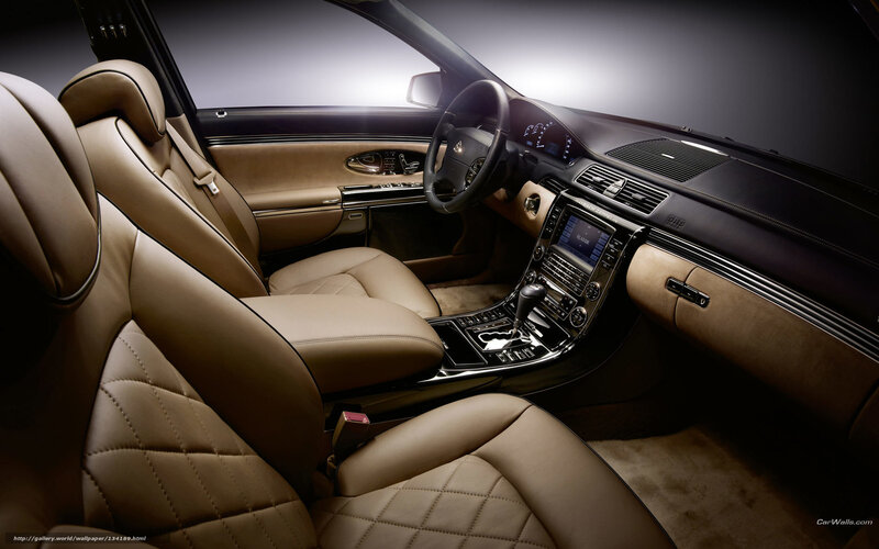 Luxury Car Interior — Beige, Dramatic, Photograph, Leather Seats