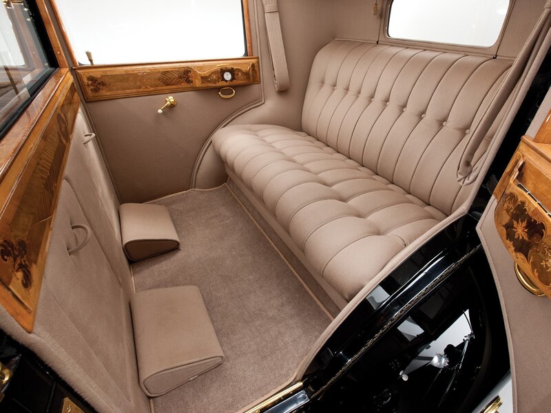 Luxury Car Interior — Beige, Elegant