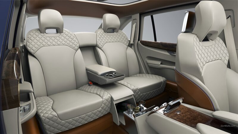 Luxury Car Interior — Beige, Luxurious, 3d Render