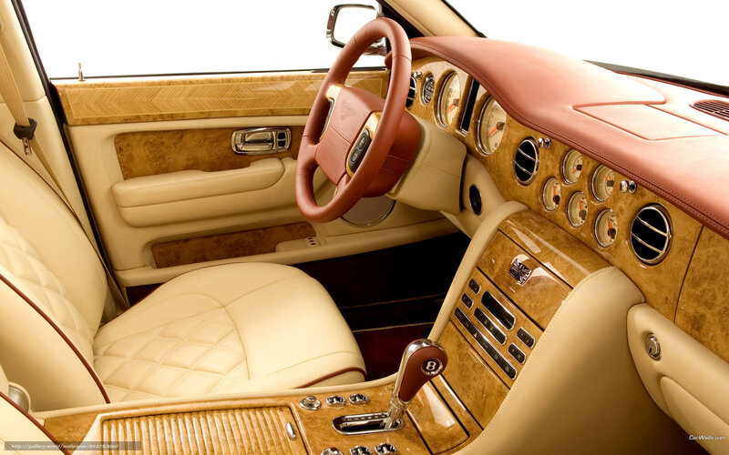 Luxury Car Interior — Beige, Luxurious, Photograph