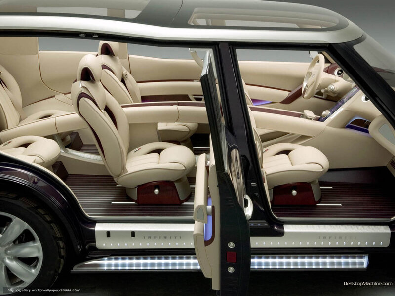 Luxury Car Interior — Beige, Modern