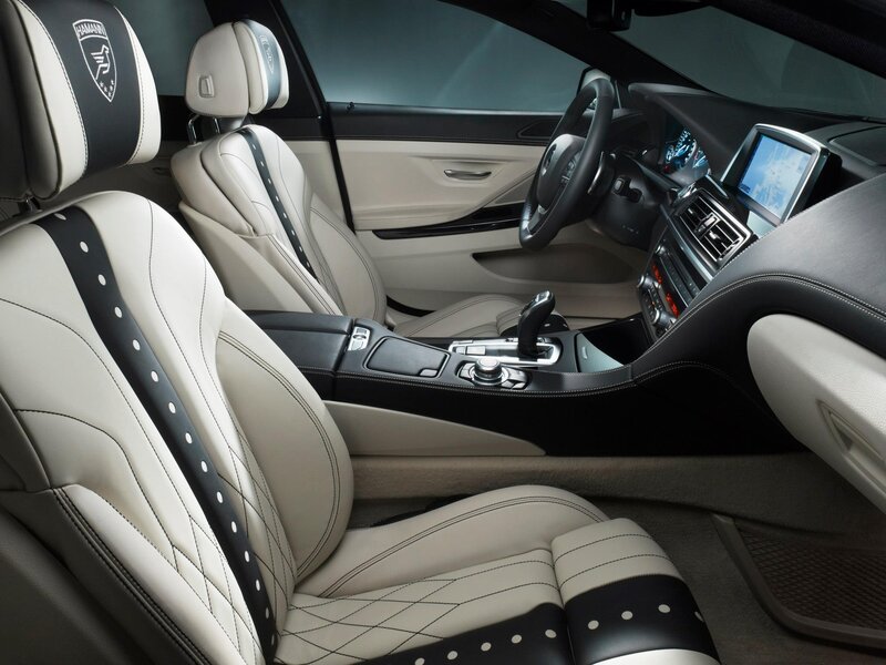 Luxury Car Interior — Beige, Sleek