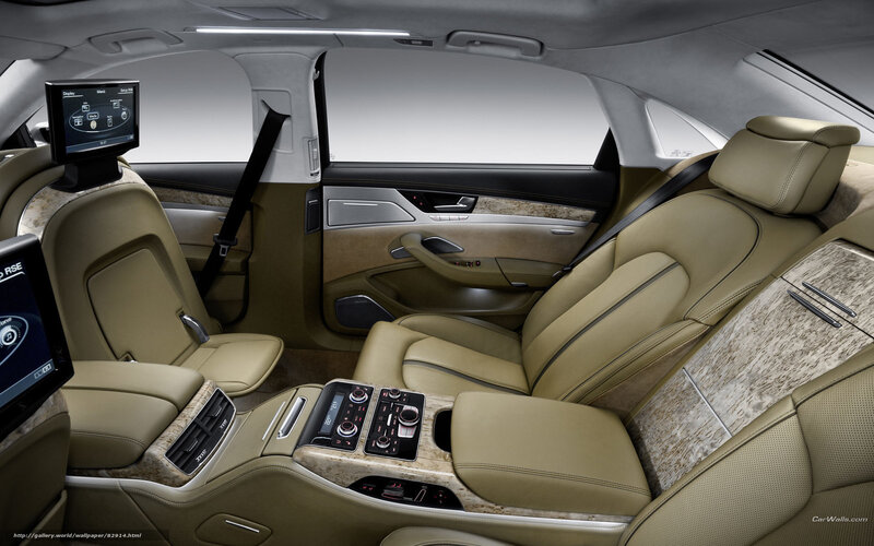 Luxury Car Interior — Beige, Sophisticated