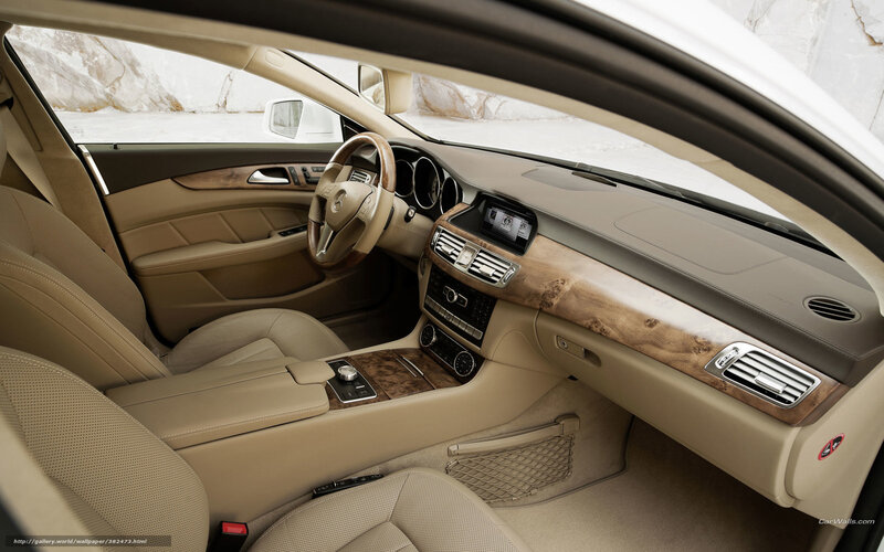 luxury car interior beige